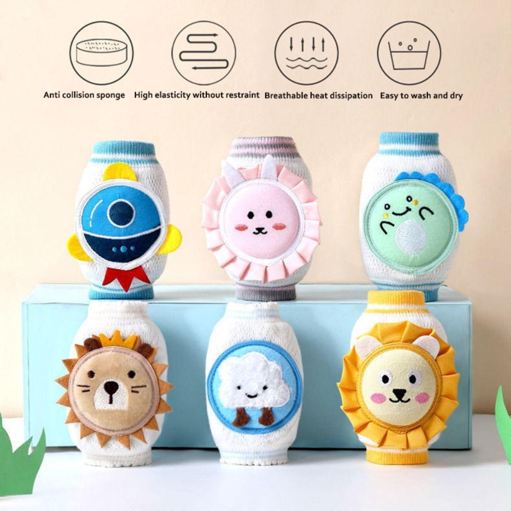 Anti-Slip Baby Knee Pads Soft Elastic Infants Knee Protectors Toddler Crawling Knee Pads Walking