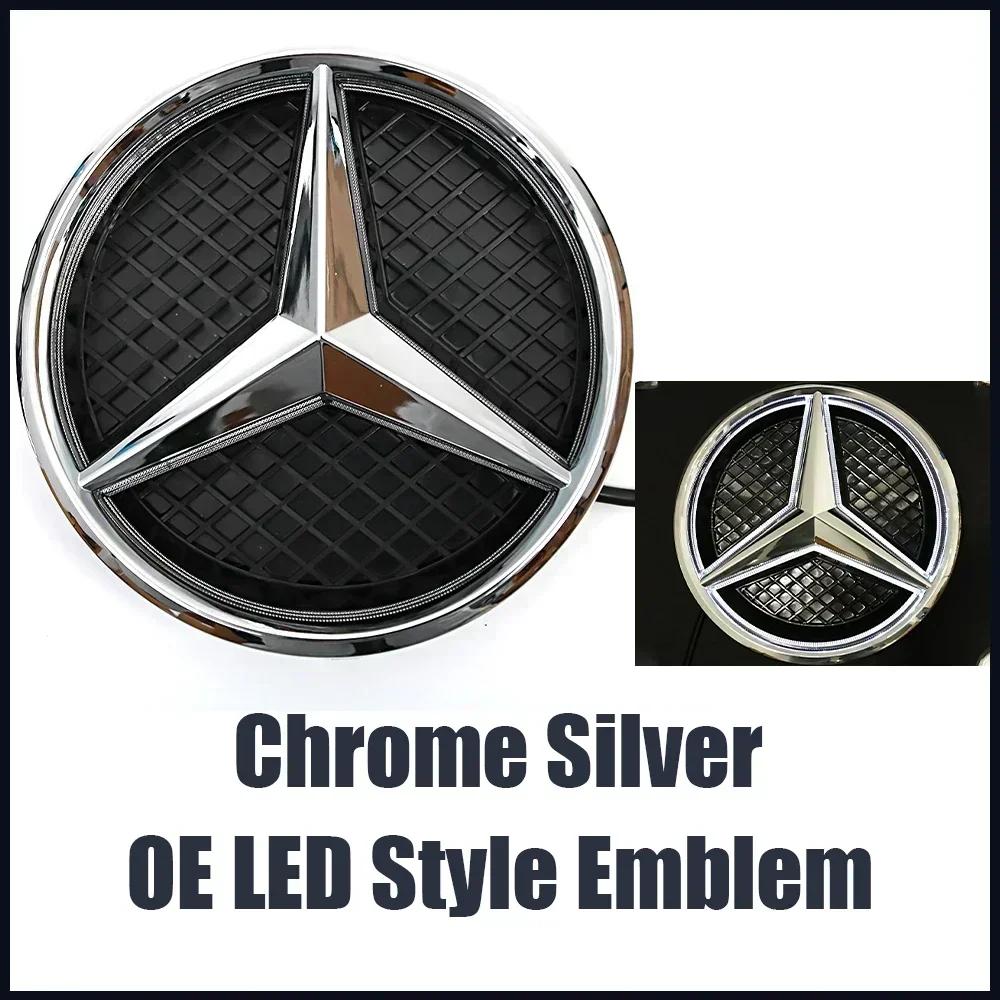 Hot Car Sticker Newest 3D Front Grill Star Emblem For Mercedes Benz GLE-Class W166 2016-2019 GLE350 GLE350d GLE400 GLE450 GLE500