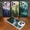 Forest Landscape Phone Case For IPhone 16 15 14 13 12 11 Pro Max X XR XSMAX 8 7 Plus Matte Shockproof Back Cover