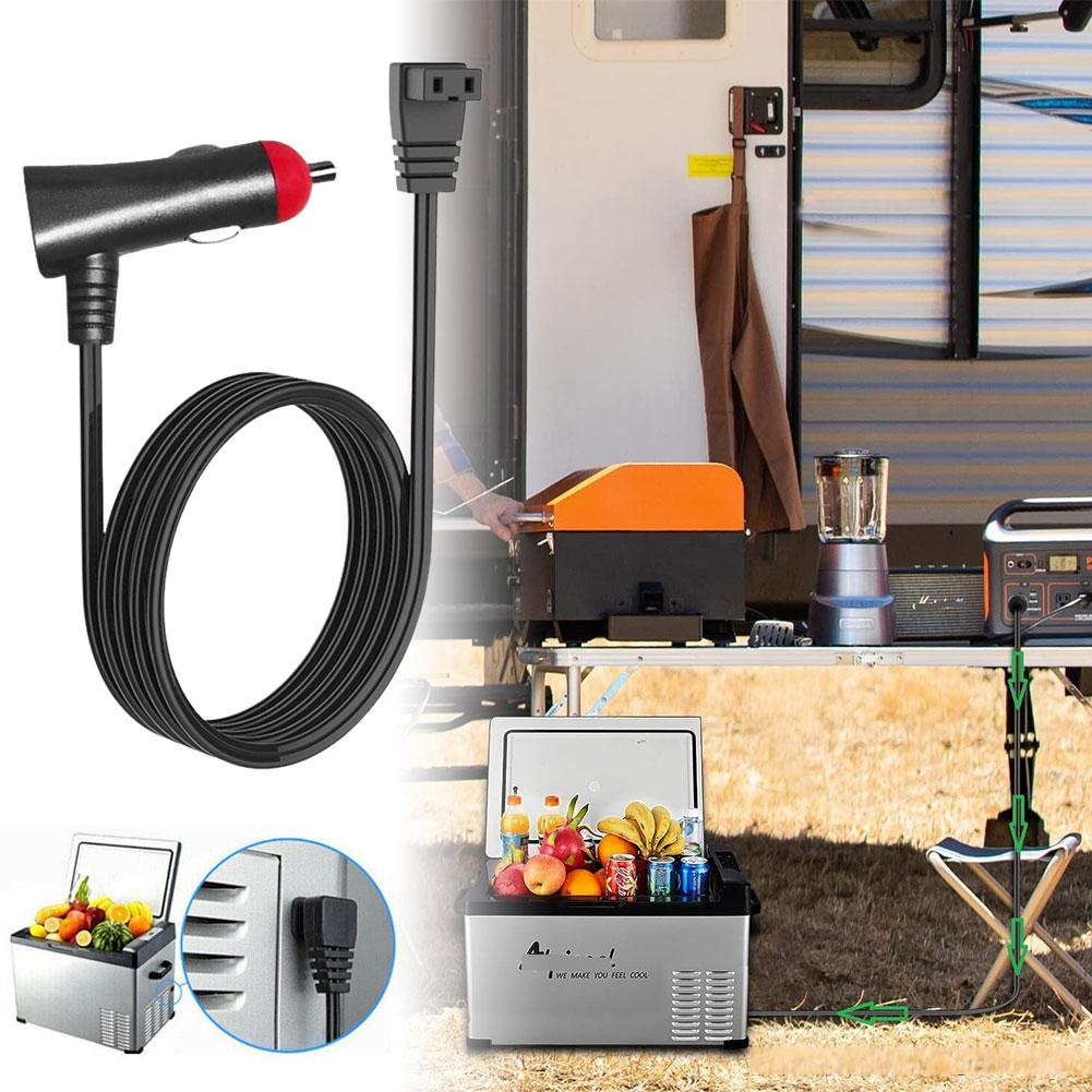 Car Refrigerator Power Cord DC Cable Connector Cable For All Car Cooler Box Mini Fridge Connection Lead Cable Wire Plug