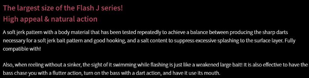 Fish Arrow Miękka przynęta Flash J Split 5 cali 4 sztuki w opakowaniu 29 (3371)