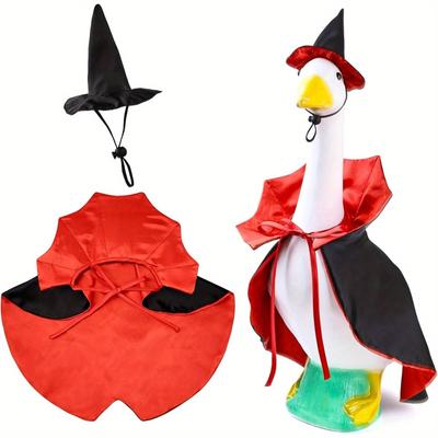 Halloweenský verandový outfit Čarodějnické oblečení Pro Vysoký Cementový Nebo Plastový Kostým Pro Dvorek Venkovní Zahradu Patio Převlek Betonová Socha Sváteční Dekorace