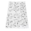 1 Set Bike Frame Protection Tape Anti Scratch Water Proof Protective Film Mountain Bike Frame Guard Accessories Pattern