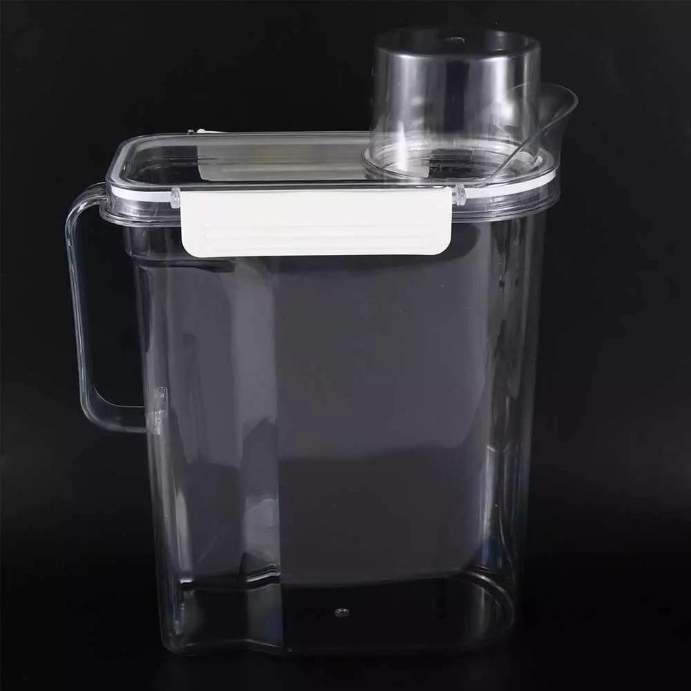 Large Capacity Grain Dispenser Transparent Detergent Box Portable Kitchen Organizer