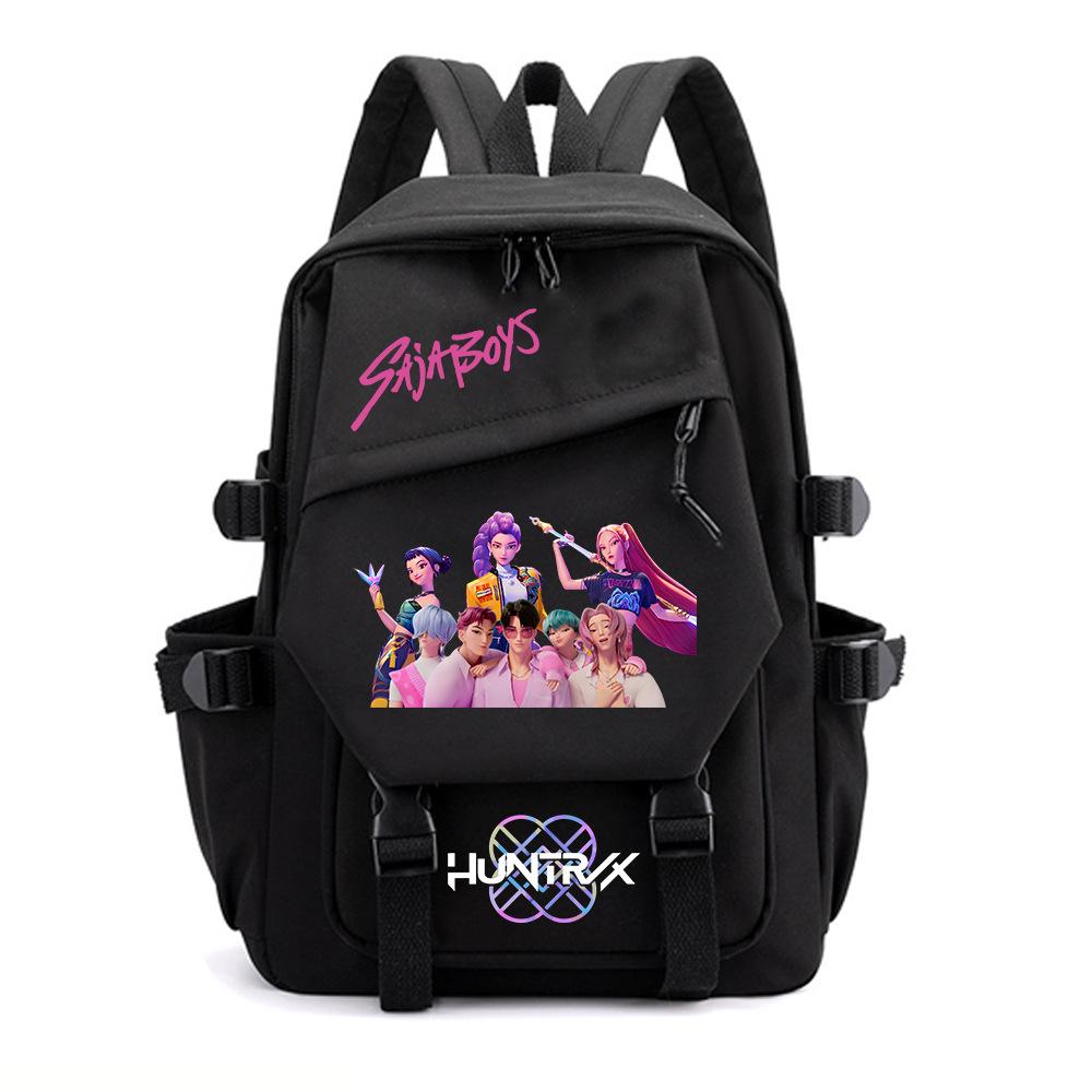 Pattern Movie Peripheral Cartoon Backpack Youth Student School Bag Collection one size fits all