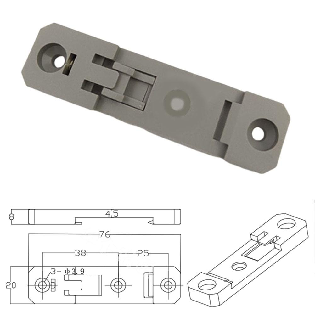 Practical and Easy To Install Guide Rail Buckle for DIN 35 Mounting Rails