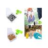 100 Pieces Golf Shoe Spikes Replacement Cleats with Wrench Alloy Steel Anti Portable Universal