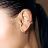 Wave Ball Earcuff