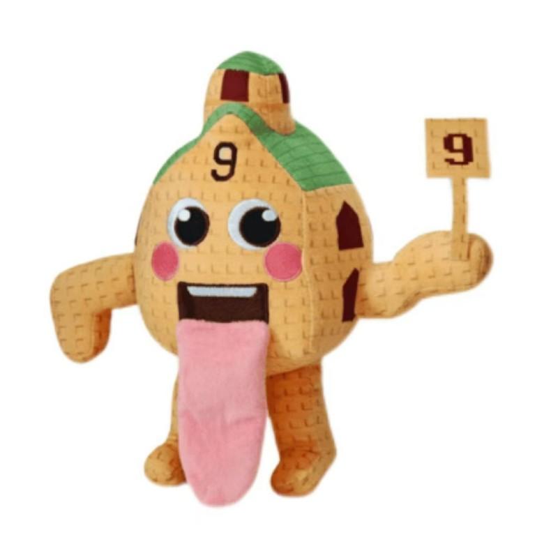 CE Certified Esok Sekolah Jandel Anime Brainrot No 9  Plush Stuffed Toy Soft Cute Gift for Kids anime plush envio gratis