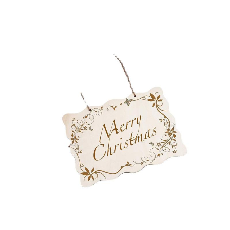 12pcs Unfinished Wooden Craft Blank Hanging Sign DIY Wooden Rectangular Painting Writing Wedding Plaque