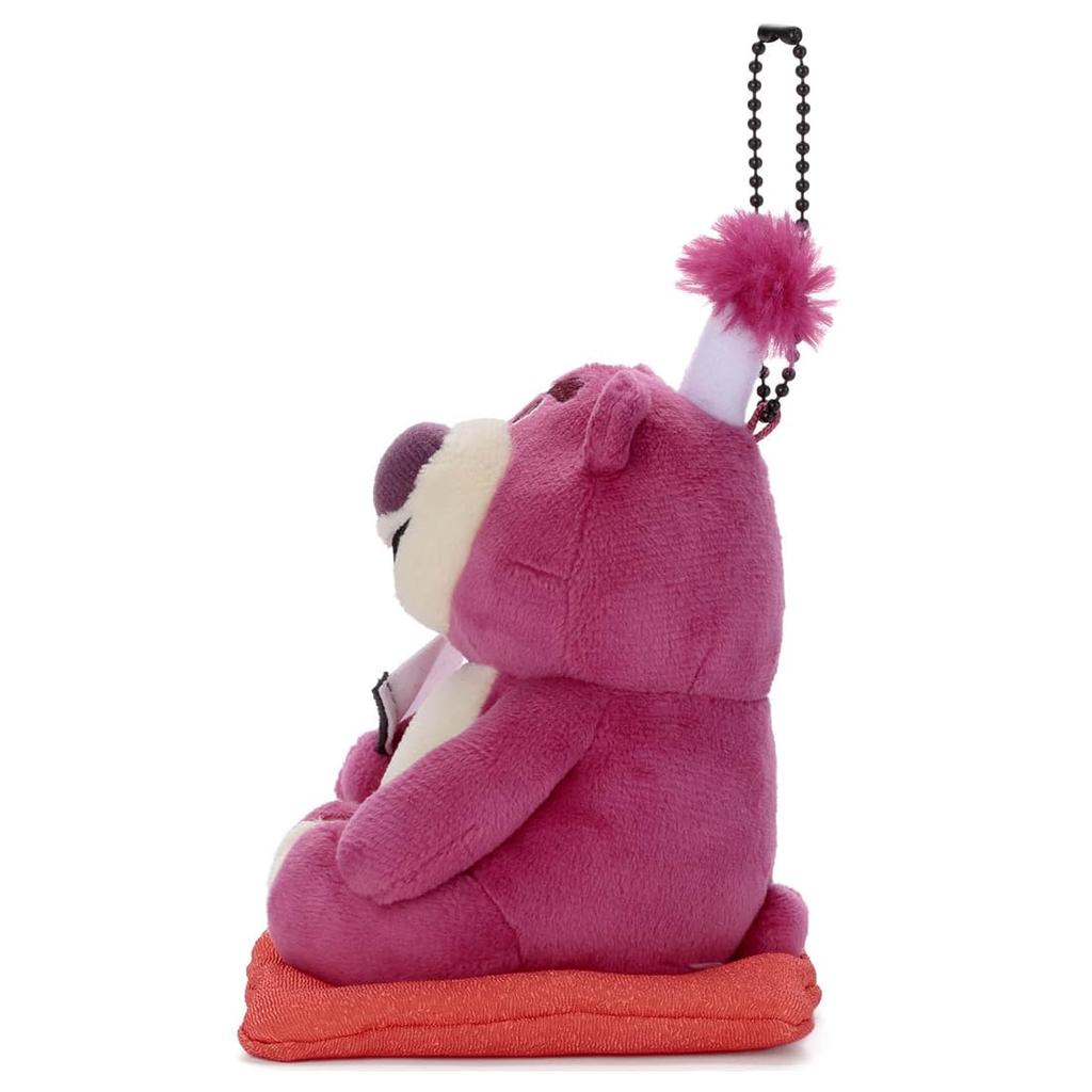 Takara Tomy Arts Pixar Character Toy Story 30th Anniversary Ball Chain Mascot Lotso the Evil Magistrate Plush Toy, Approximately 14cm Tall
