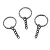 Accessories Parts 25-30mm Key Ring 2 Sizes 4 Colors Vintage Jewelry Supplies QA002