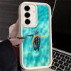 Phone Case for Samsung Galaxy A17 A16 A15 A14 A13 Summer Sea Turtle Cute A56 A36 A26 A55 A35 A25 A54 A34 A24 A53 A33 A23 A07 A06
