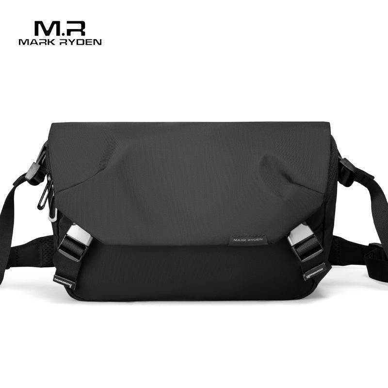 Marco Leiden Umhängetasche: Herren Trendy Wasserabweisende Umhängetasche, Modische Lässige Messenger Tasche für Studenten.