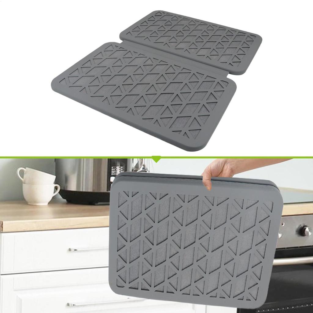 Dish Drying Pad Kitchen Pot Heat-Resistant Supplies Absorbent Hot Pads For Apartment Home Cooking Lovers Coffee Shop Bars Office