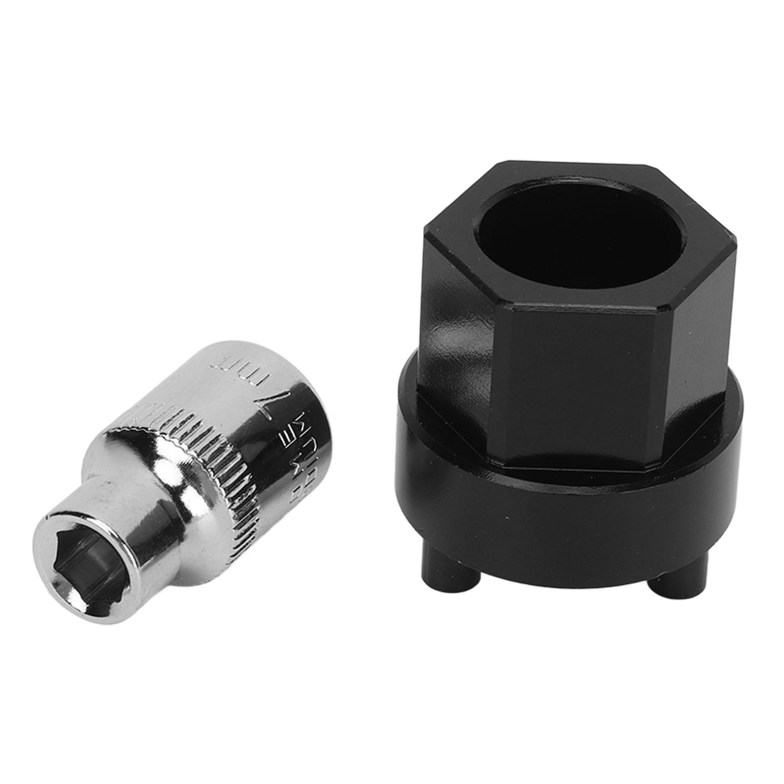 

AC Compressor Clutch Hub Remover with 7mm Socket 3 8in Drive for Denso Clutchless Compressors Drive Hub 5SE09C 5SE12C