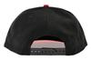 9FIFTY Flat Bill Snapback Cap [New Era] - BLACK/SCARLET