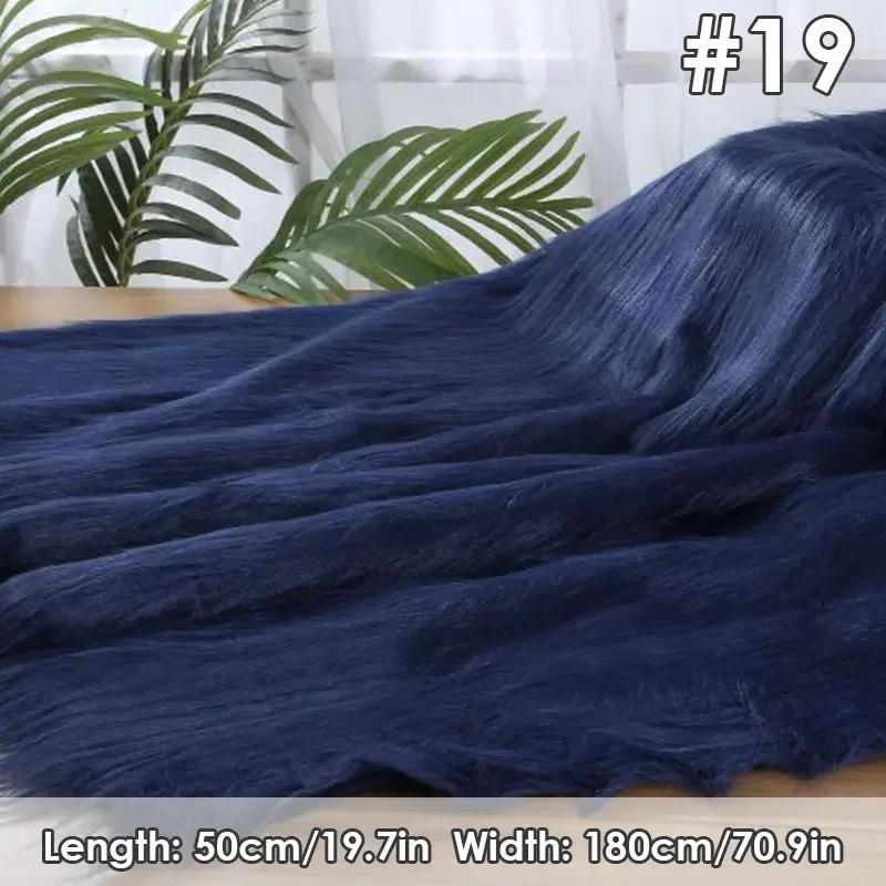 50x180cm Premium Faux Fur Backdrop Fabric Cosplay Photo Studio Decor DIY Anime Costumes Ears Craft Material Plush Cloth