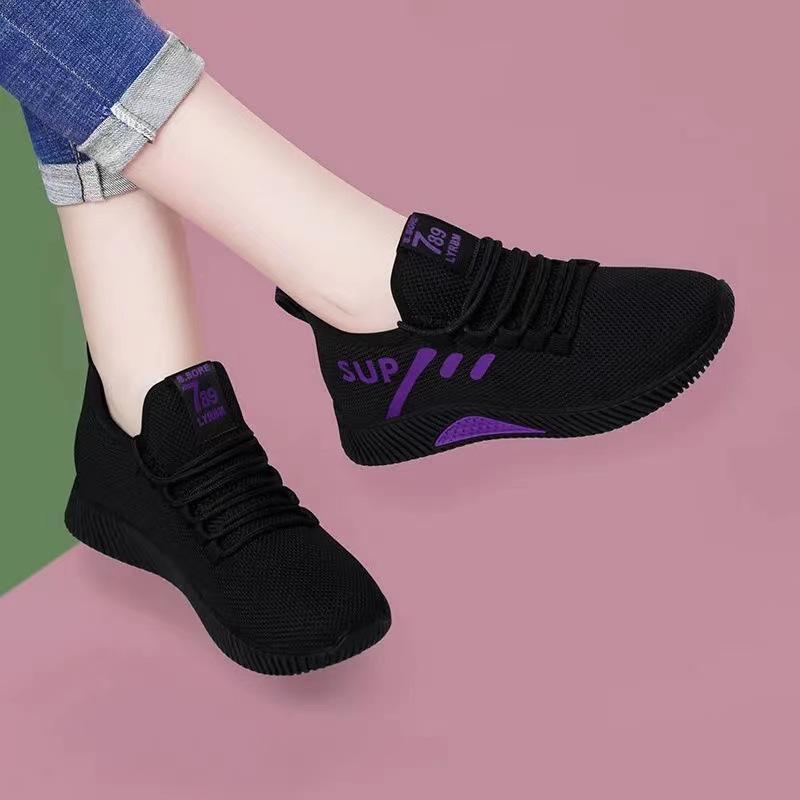 Winter new casual women's shoes soft sole versatile breathable walking shoes running dancing shoes sports shoes