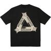 Tri-Og Tričko Černé Unisex Top P26TS180