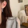 All-body Temperament Goddess Curve Long Earrings Niche Design High-end Earrings