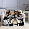 3D Evan Peters Muster bedruckte Decke Mode hält warm schöne Decken weiche und bequeme Decke Geburtstagsgeschenke