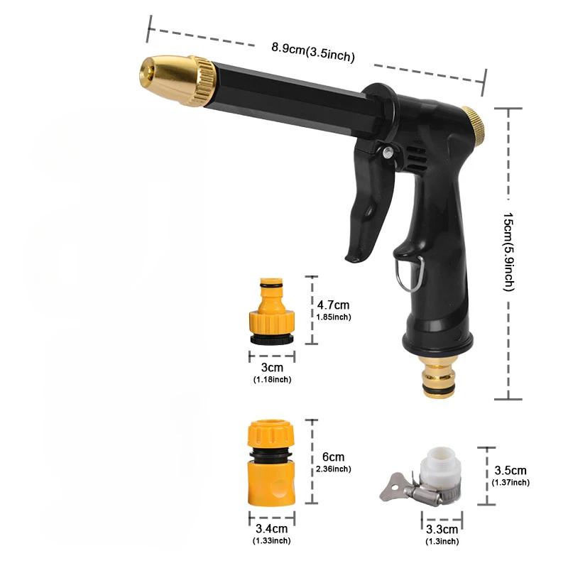 Universal Car Wash Kit Electric Water Gun Garden Accsesories Pressure Washer Watering Nozzle Squirt Toy Irrigation Sprayer Guns