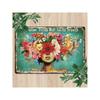 Vintage Metal Sign Experiences Make You Grow Floral Wall Decor Kitchen Plaque 8x12 Inch