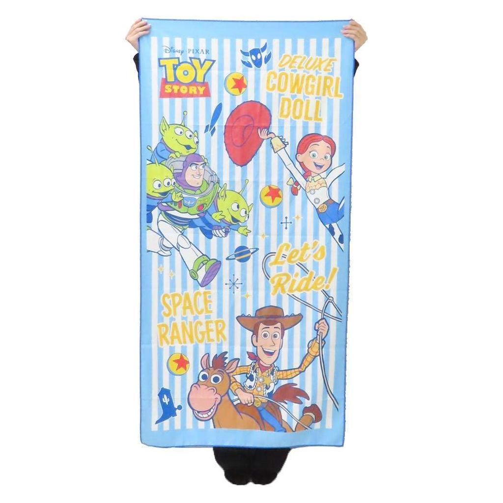 2024 Marushin Disney Toy Leisure Towel with Character Design for Boys and Product 2125024400 Quick-Drying Towel, Story, Quick-Drying, Absorbent,