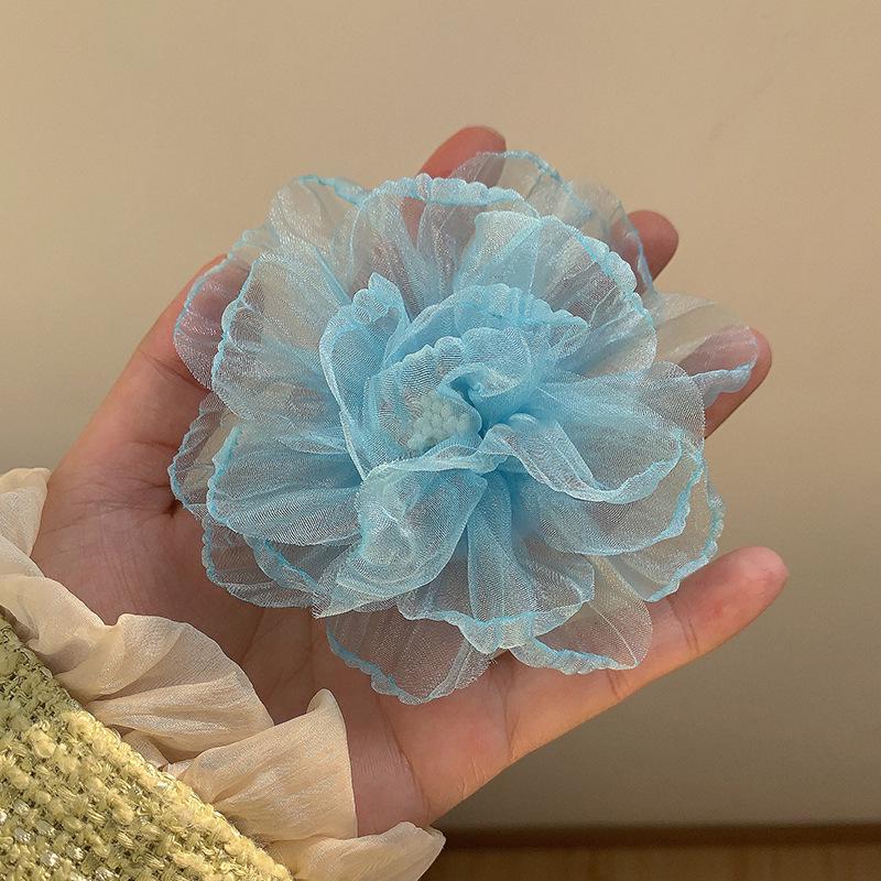 

Супер Весенние Цвета Цветочная Заколка для Волос в Курортном Стиле - Новый Аксессуар для Челки 2025 для Женщин Clip