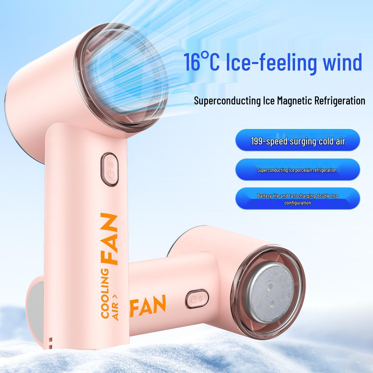 Southeast Asia T20 High-Speed USB Portable Mini Fan with Digital Display