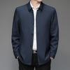 Middle-aged Men's Business Casual Jacket Spring and Autumn Comfortable and Simple Dad Outfit