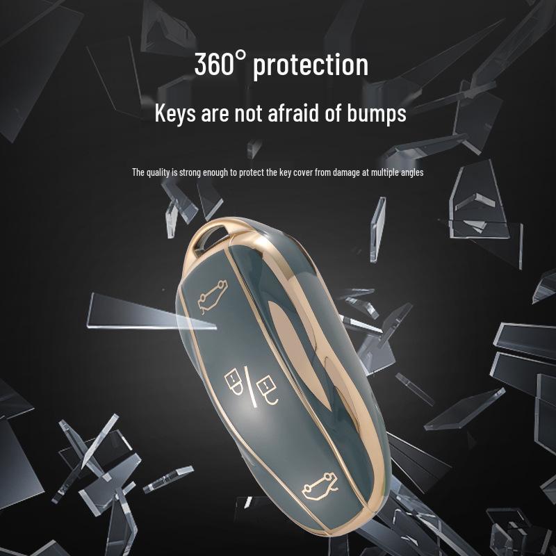 Tesla Key Cover: TPU Protective Shell for Model 3/Model Y