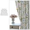 Floral Blackout Windows Curtains   Vintage Garden Plants Herbs Flowers Botanical Classic Design Art Curtains   for Living Room Bed