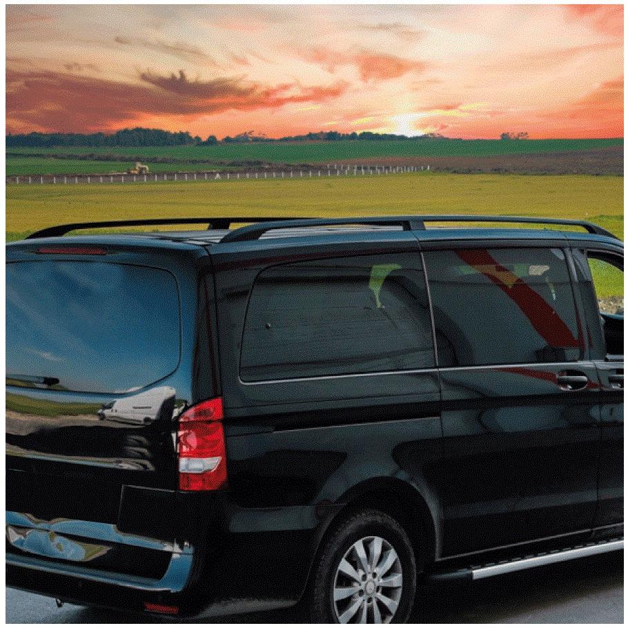Barres de toit MERCEDES W639 W447 VITO VIANO LONG L2 NOIR Plein