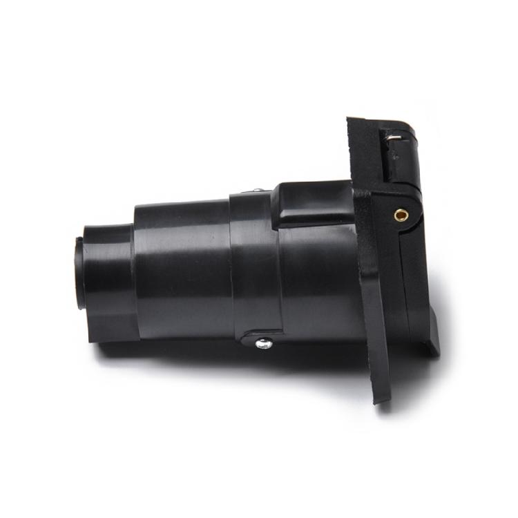 12V 7 Way Round Standard US Car Plug Connector with Plastic Cap 7Pin Socket Plug