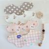Storyme Double-Sided Korean Baby Drool Bib With Side Label, Suitable for 0-2 Years