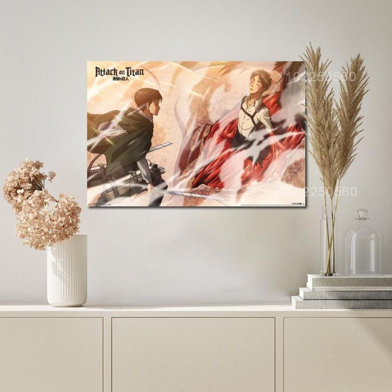 Levi Ackerman Anime Decorative Canvas Painting X Wall Art Poster for Living Room Bedroom Home Decor