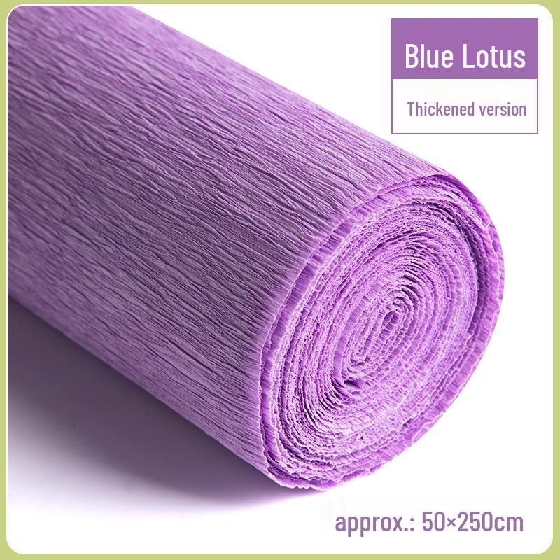 Packung dickes grünes Krepppapier für handgefertigte 3D-Blumen, ideal für Bastelarbeiten in Grundschule und Kindergarten