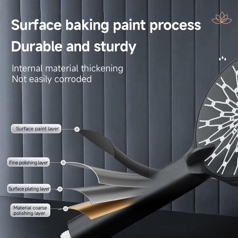 Biomimetic Pressurized Showerhead High Pressure Top Spray Larger Flow Supercharge Rainfall Shower Head 360° Swivel Water Saving