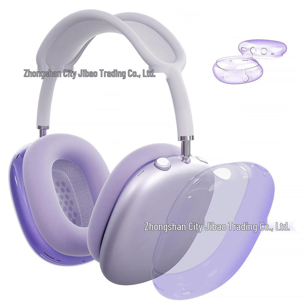 Transparent Protective Silicone Case for Apple AirPods Max Over-Ear Headphones
