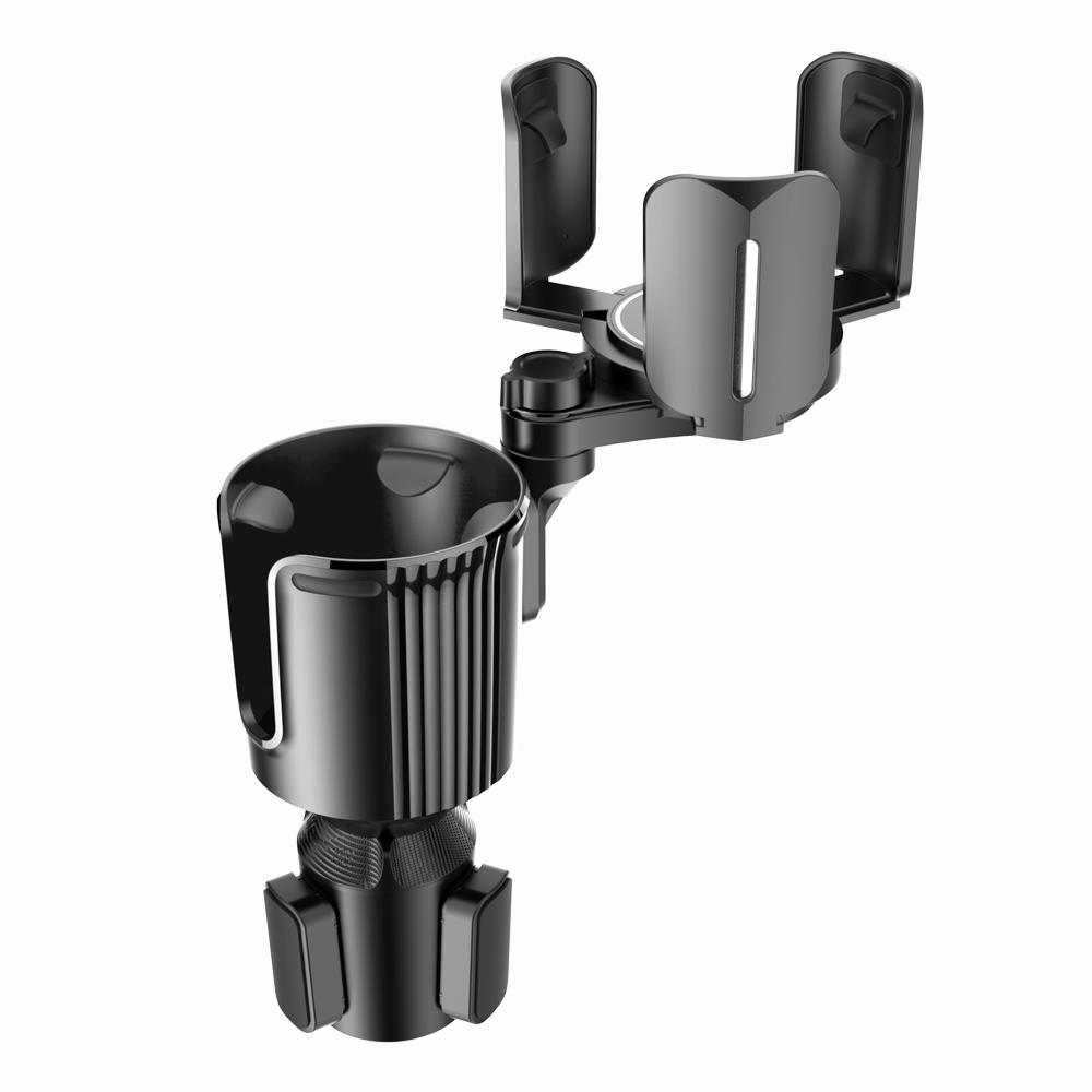 

Car Cup Holder Tray 360 Degree Rotation Car Tray Table Car Food Table Organized Adjustable Drink Holder Car Accesories чёрный