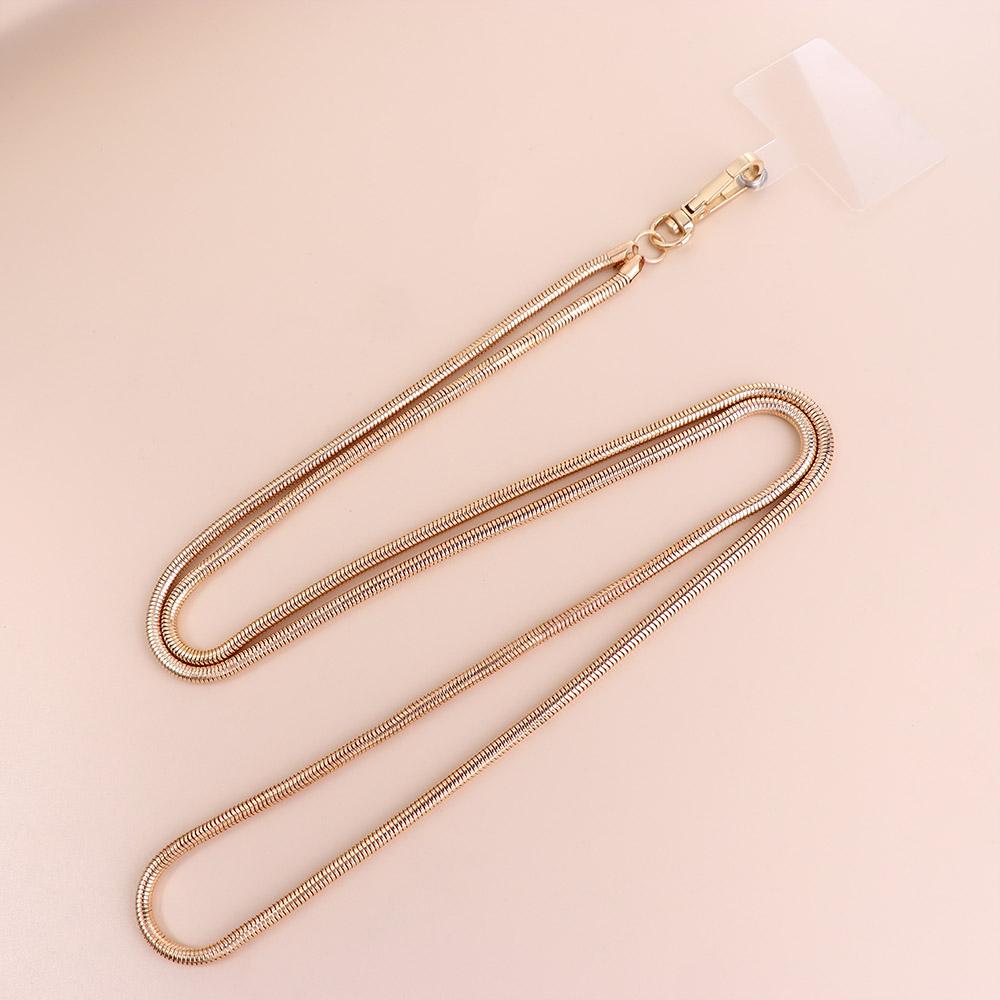 

Long Phone Straps Anti-lost Lanyard Mobile Phone Accessories Crossbody Chain Metal for Women Phone Case Hanging Cord