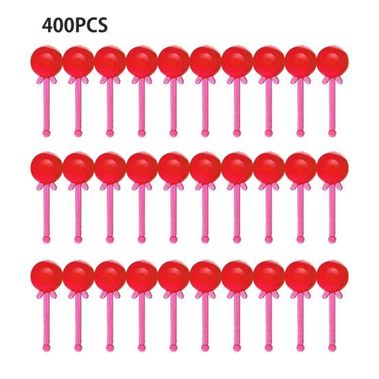 400Pcs/Box Fishing Float Ball Mini Soft TPR Hook Lure Ball Bionic Tadpole