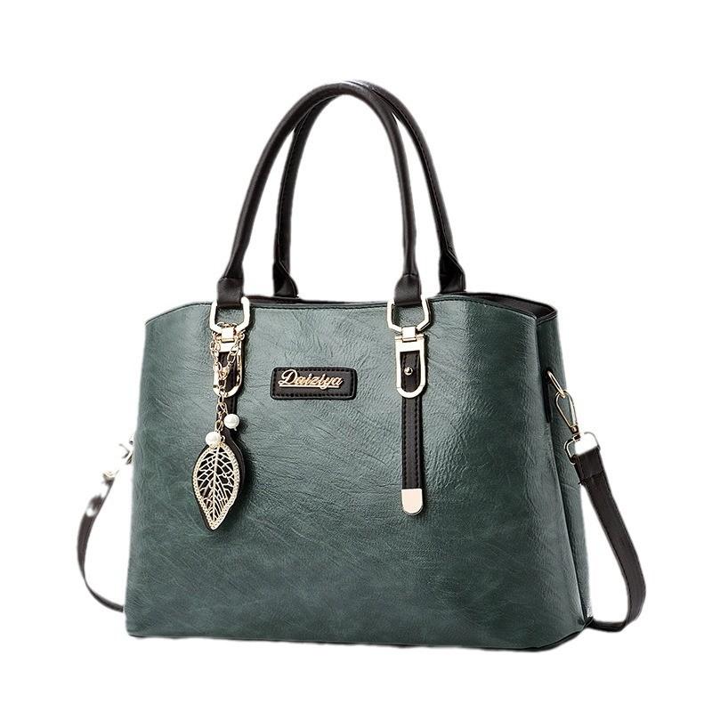 Stylish Retro High Capacity Mom Bag Elegant Tote Bag For Daily Commuting In Various Colors