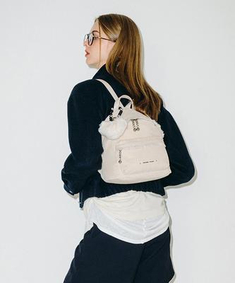 Samantha Thavasa Fringe Shoe Backpack_90821Bp