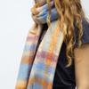 Checked Scarf with Wool Fringes 40x210 Cm Woman GERARD PASQUIER