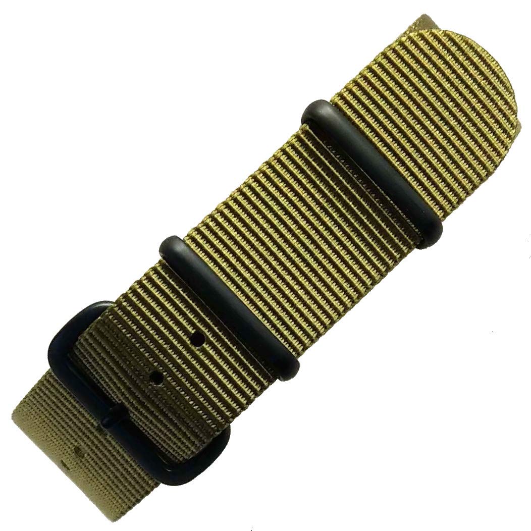 

Time+ NATO G10 Ballistic Nylon Watch Strap, Military Band 20mm