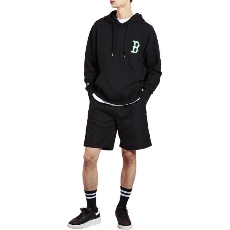 MLB Los Angeles Dodgers Sweatshirts Unisex Black Hooded Moderate Regular 3AHDO0131-43BKS