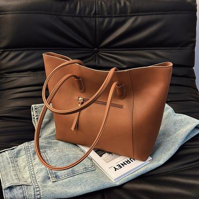 2025 Popular Fashion Trend Large Capacity Tote Bag Women's Shoulder Crossbody Handbag Fashion Large Capacity